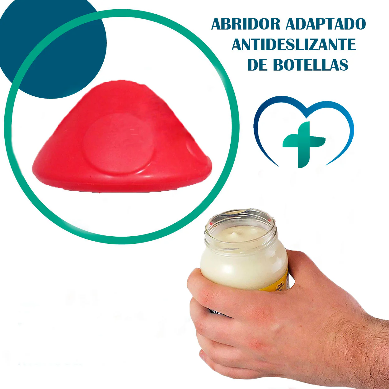 Abridor Adaptado Antideslizante de Botellas | Movilidad Reducida - Image 4