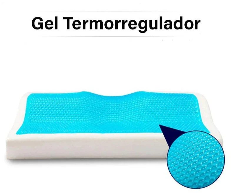 Almohada Cervical de Gel y Espuma con Efecto Memoria - Image 5