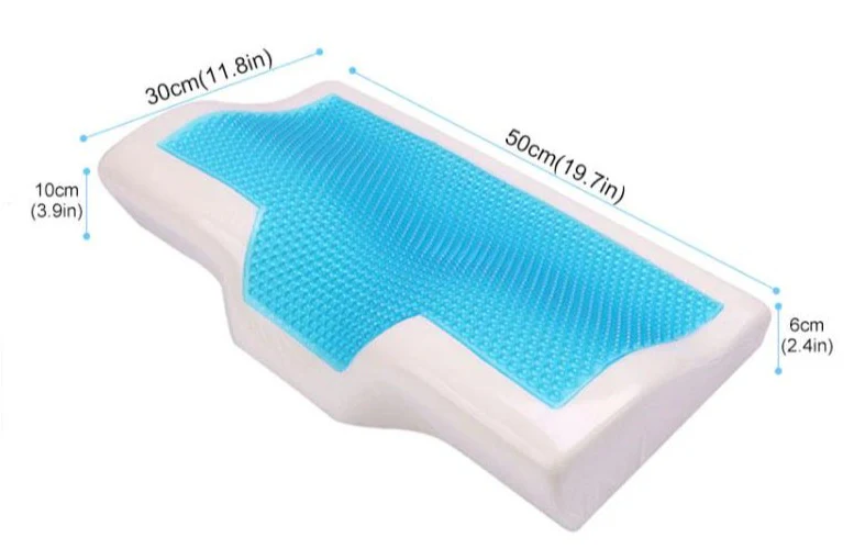Almohada Cervical de Gel y Espuma con Efecto Memoria - Image 6