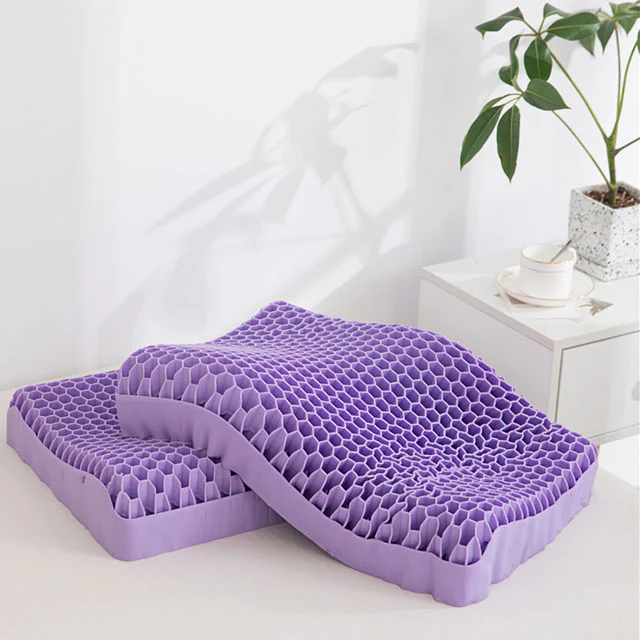 Almohada Cervical de Panal 3D Confort Anti-Dolores de Cuello - Image 4