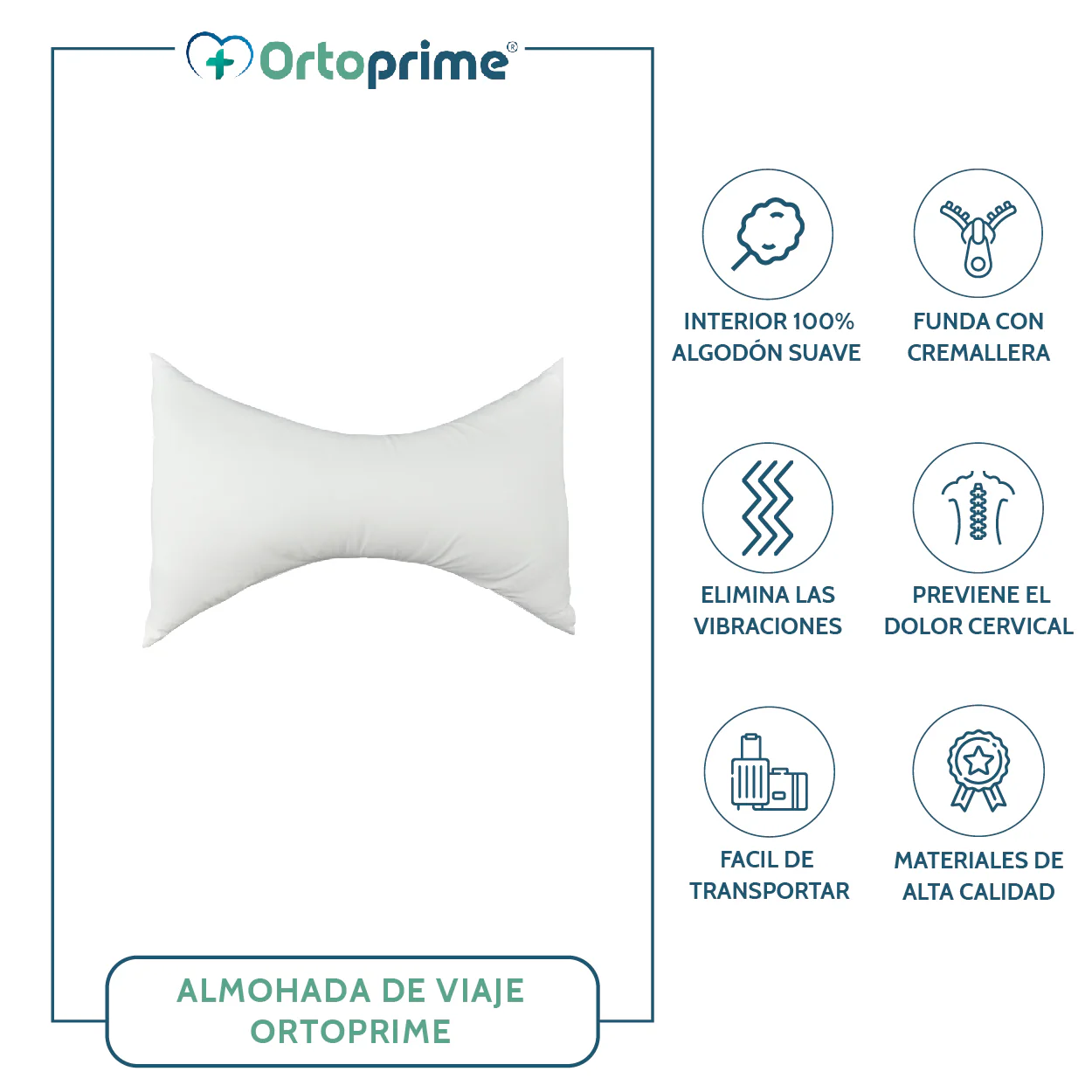 Almohada Cervical de Viaje | Cojín Reposacabezas - Image 5