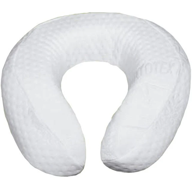 Almohada de Herradura Viscoelástica Anatómica Blanca