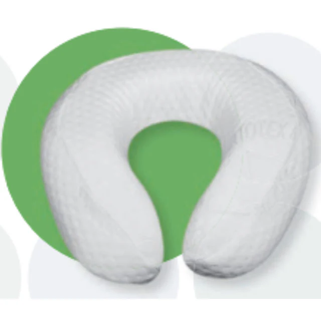 Almohada de Herradura Viscoelástica Anatómica Blanca - Image 2
