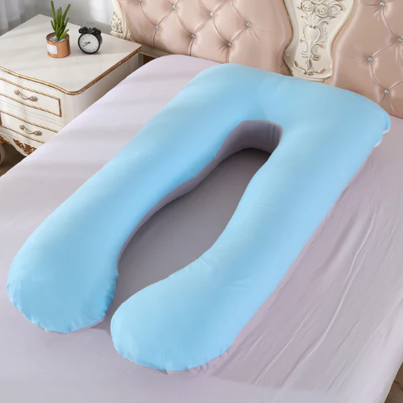 Almohada en Forma de U | Mujeres Embarazadas Azul - Image 3