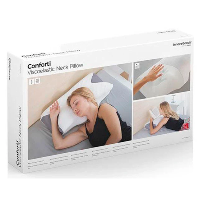 Almohada Ergonómica Viscoelástica para Cervical con Contorno - Image 9