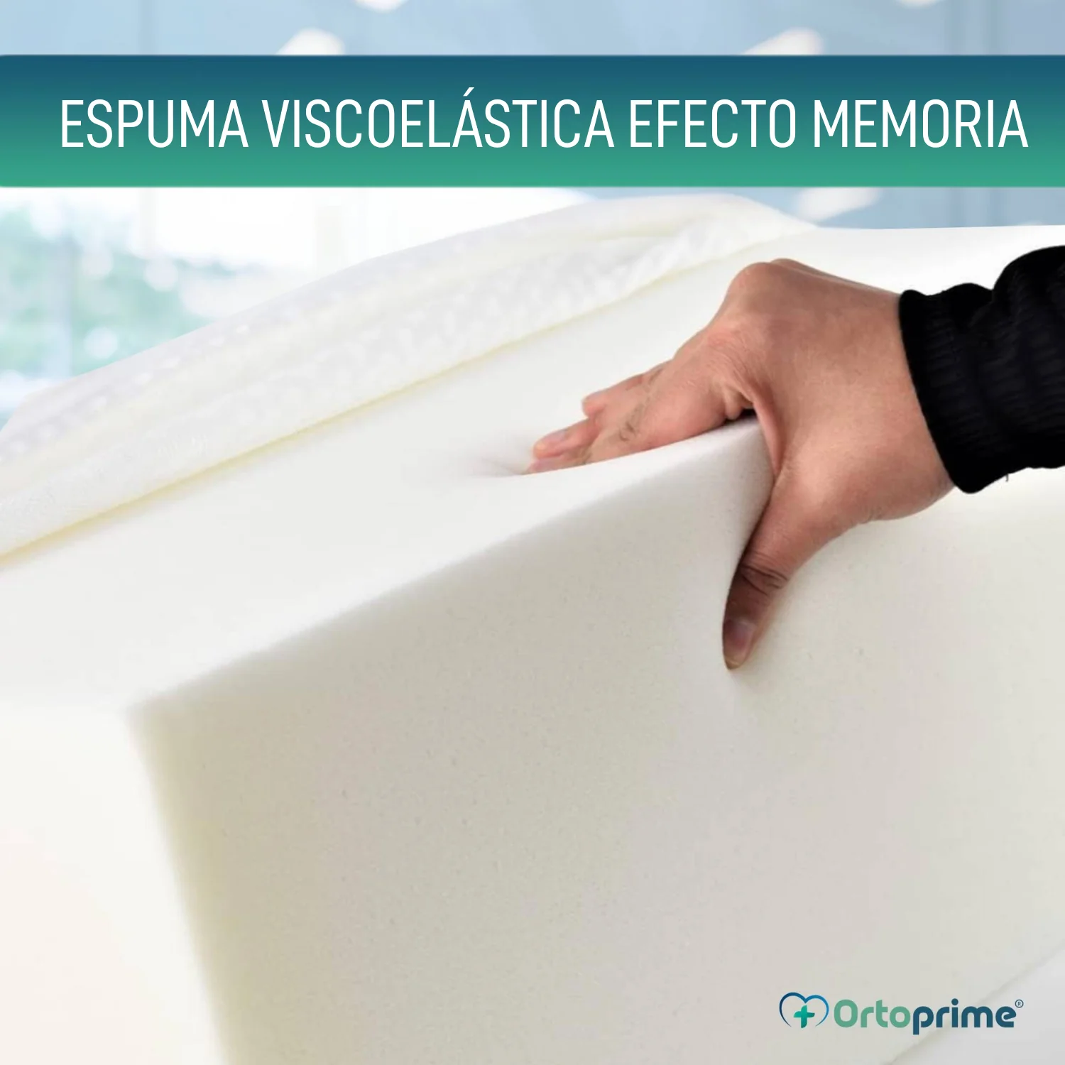 Almohada Viscoelástica para Piernas | Cuña Reposapiernas Recta - Image 10
