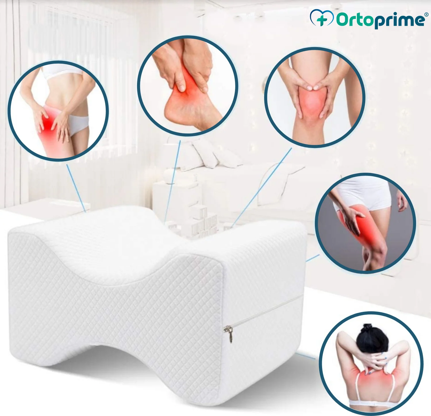 Almohada para Piernas | Cojín para Dormir de Lado Confort - Image 6