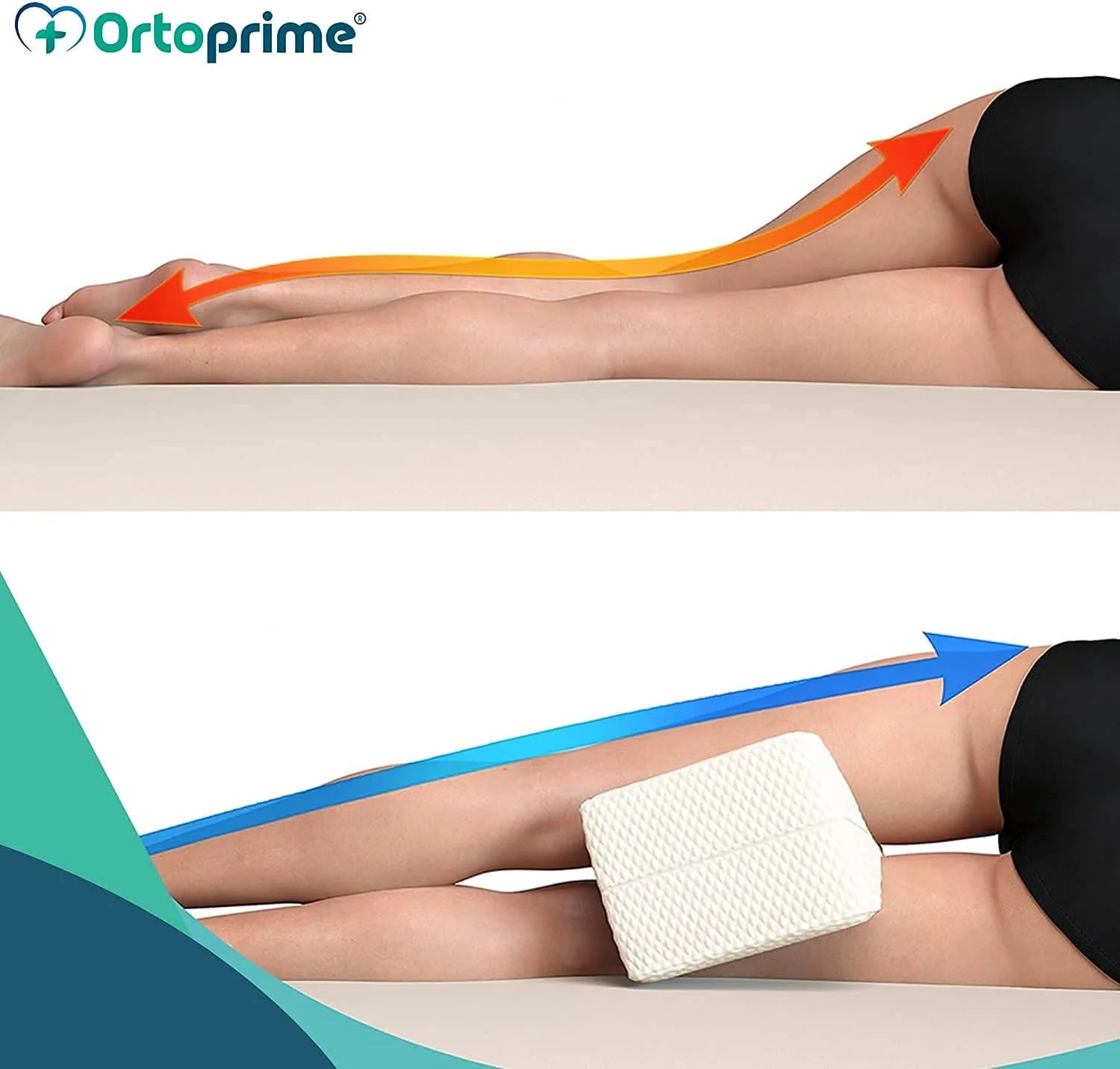 Almohada para Piernas | Cojín para Dormir de Lado Confort - Image 7