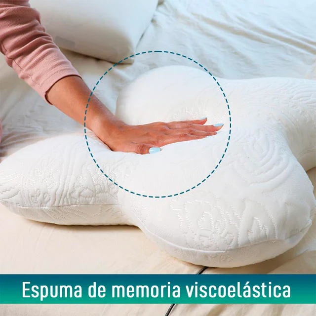 Almohada Viscoelástica Mariposa con Efecto Memoria Adaptable - Image 7