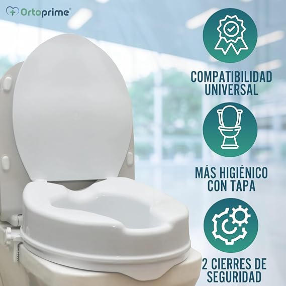 Alzador WC Con Tapa 10 cm | Universal - Image 3