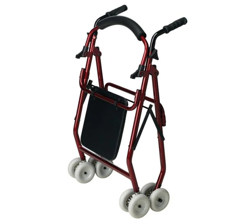 Andador Rollator Aluminio Freno a la Carga | Con Asiento y Cesta - Image 3