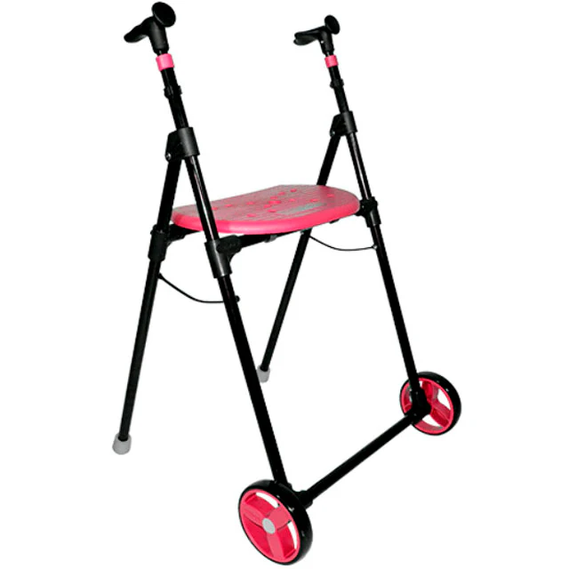 Andador con Asiento Empuñaduras Regulables Altura | 2 Ruedas - Image 4
