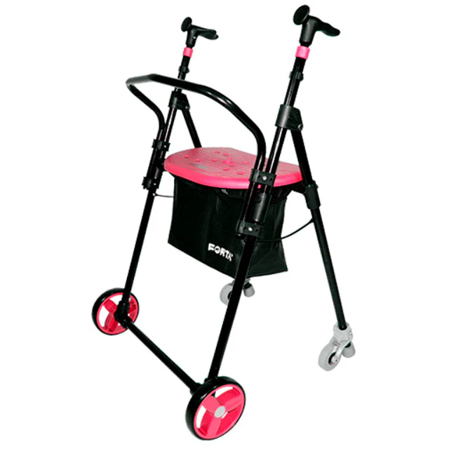 Andador con Asiento Respaldo Plegable y Regulable en Altura - Image 4