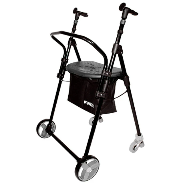 Andador con Asiento Respaldo Plegable y Regulable en Altura - Image 6