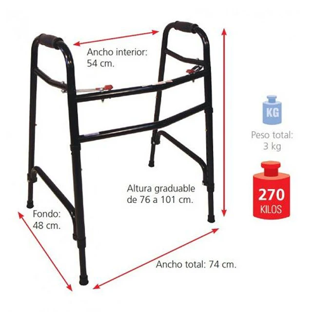 Andador Ortopédico Talla XL | Regulable en Altura - Image 3