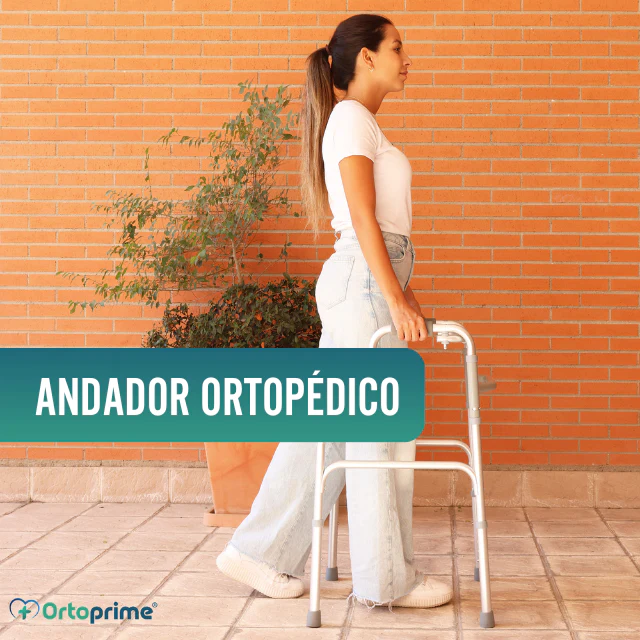 Andador Ancianos sin Ruedas | Caminador Adultos Aluminio Plegable - Image 5