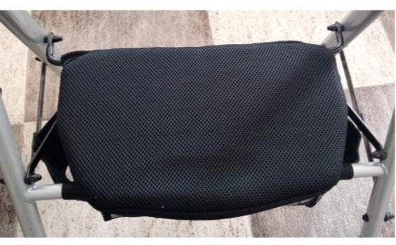 Andador Caminador Plegable con Asiento Acolchado y Cesta - Image 3