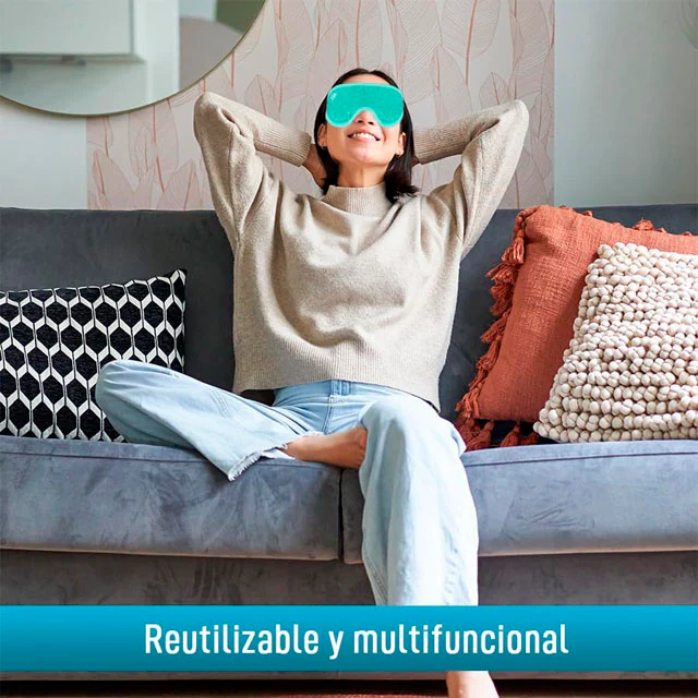 Antifaz de Gel Frío y Calor con Cinta Ajustable para los Ojos - Image 7