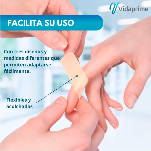 Apósitos Adhesivos Impermeable en 3 Tamaños | 50 Unidades - Image 4