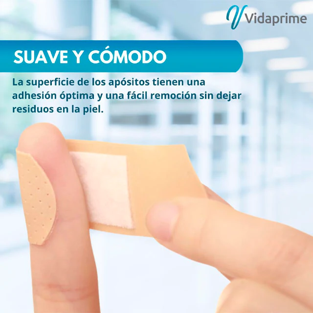 Apósitos Adhesivos Impermeable en 3 Tamaños | 50 Unidades - Image 5
