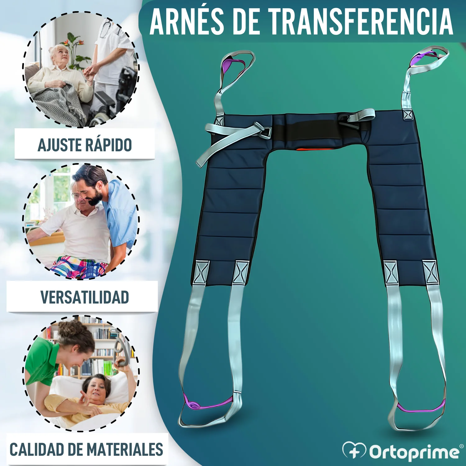 Arnés Ergonómico de Rápido Ajuste para Grúa de Transferencia - Image 4