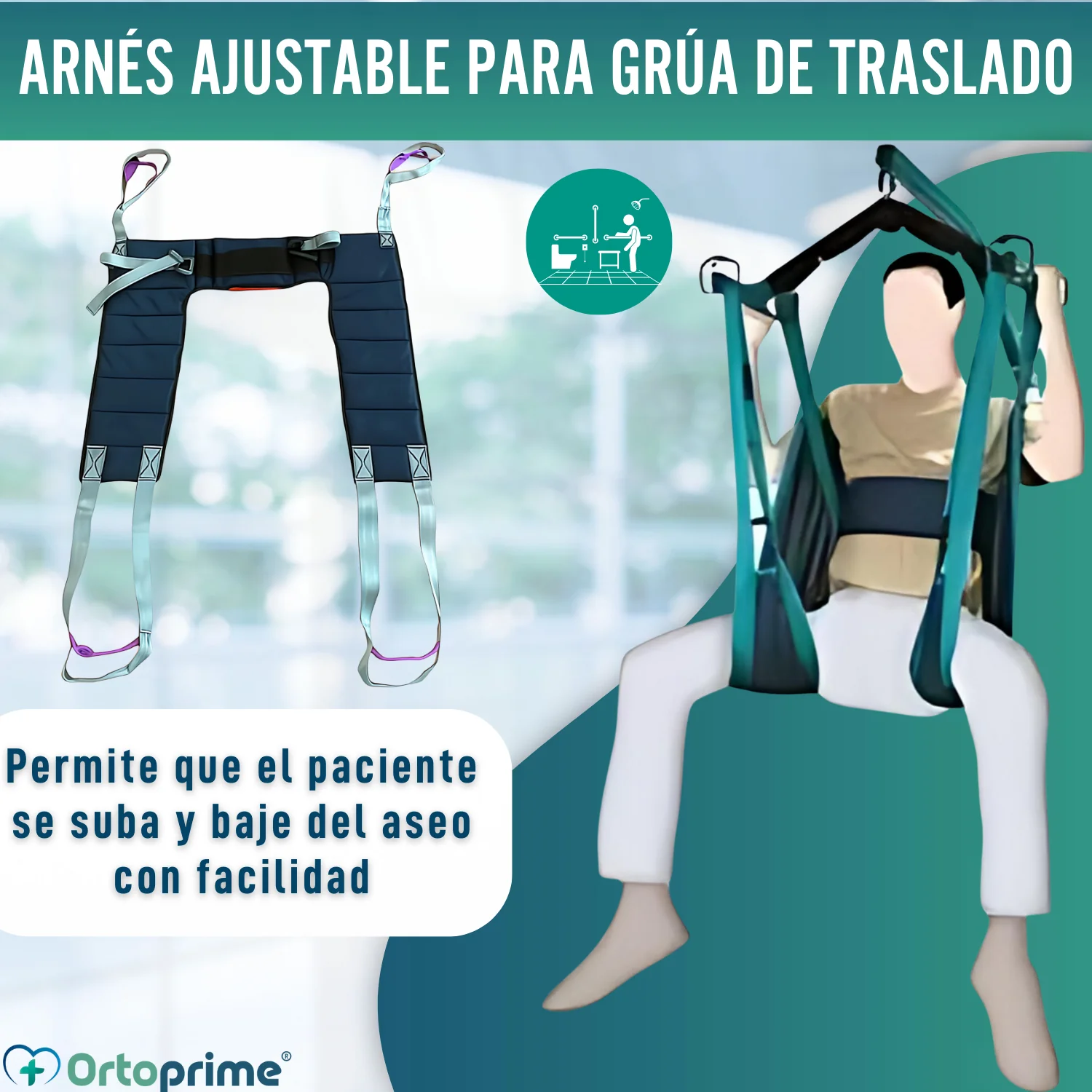 Arnés Ergonómico de Rápido Ajuste para Grúa de Transferencia - Image 5