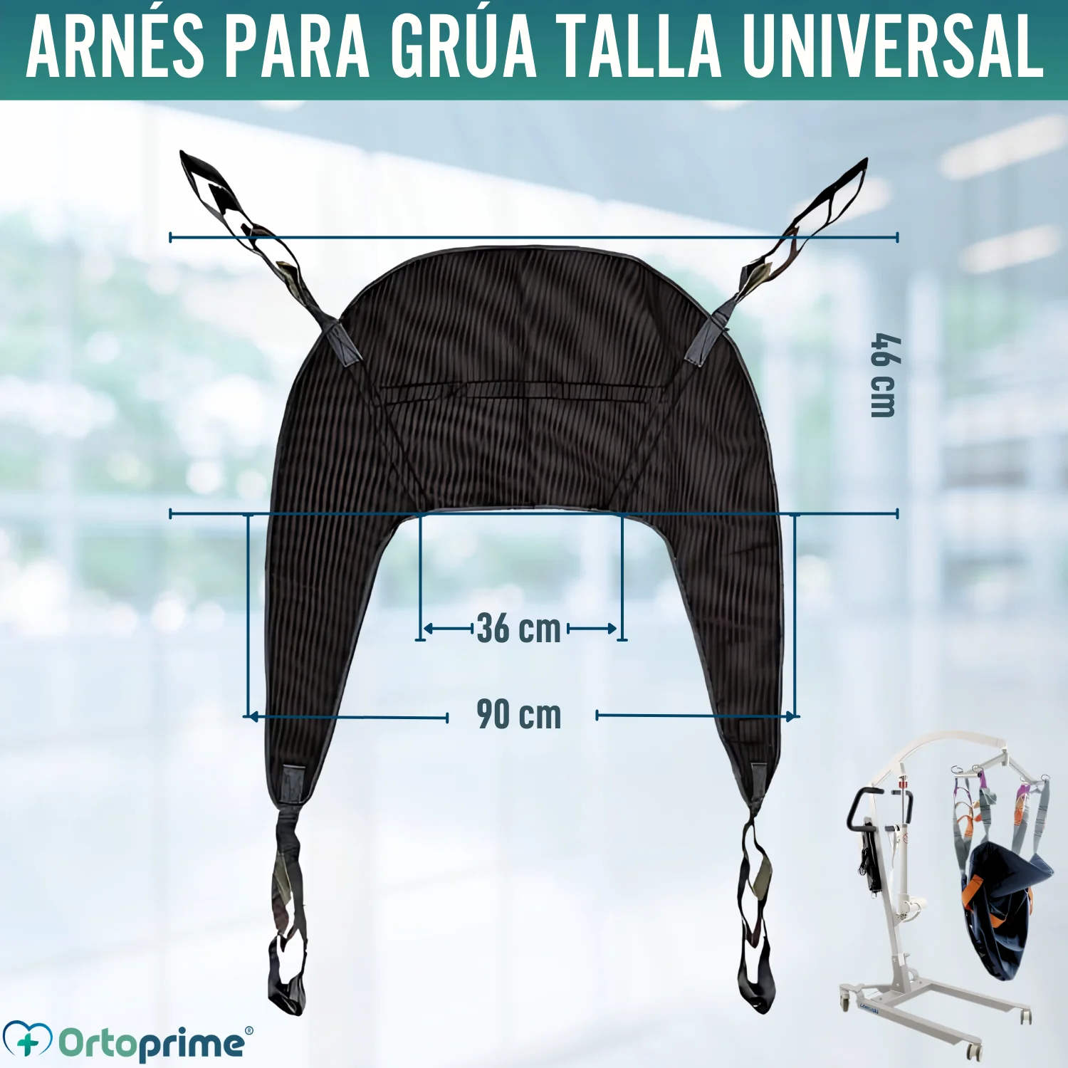 Arnés para Grúa de Transferencia | Talla Universal - Image 2