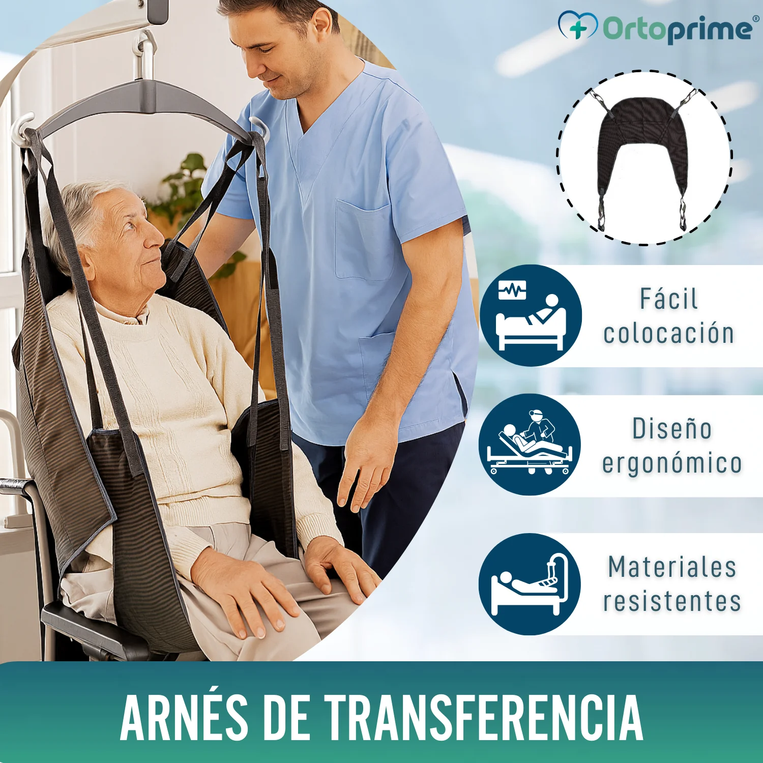 Arnés para Grúa de Transferencia | Talla Universal - Image 4