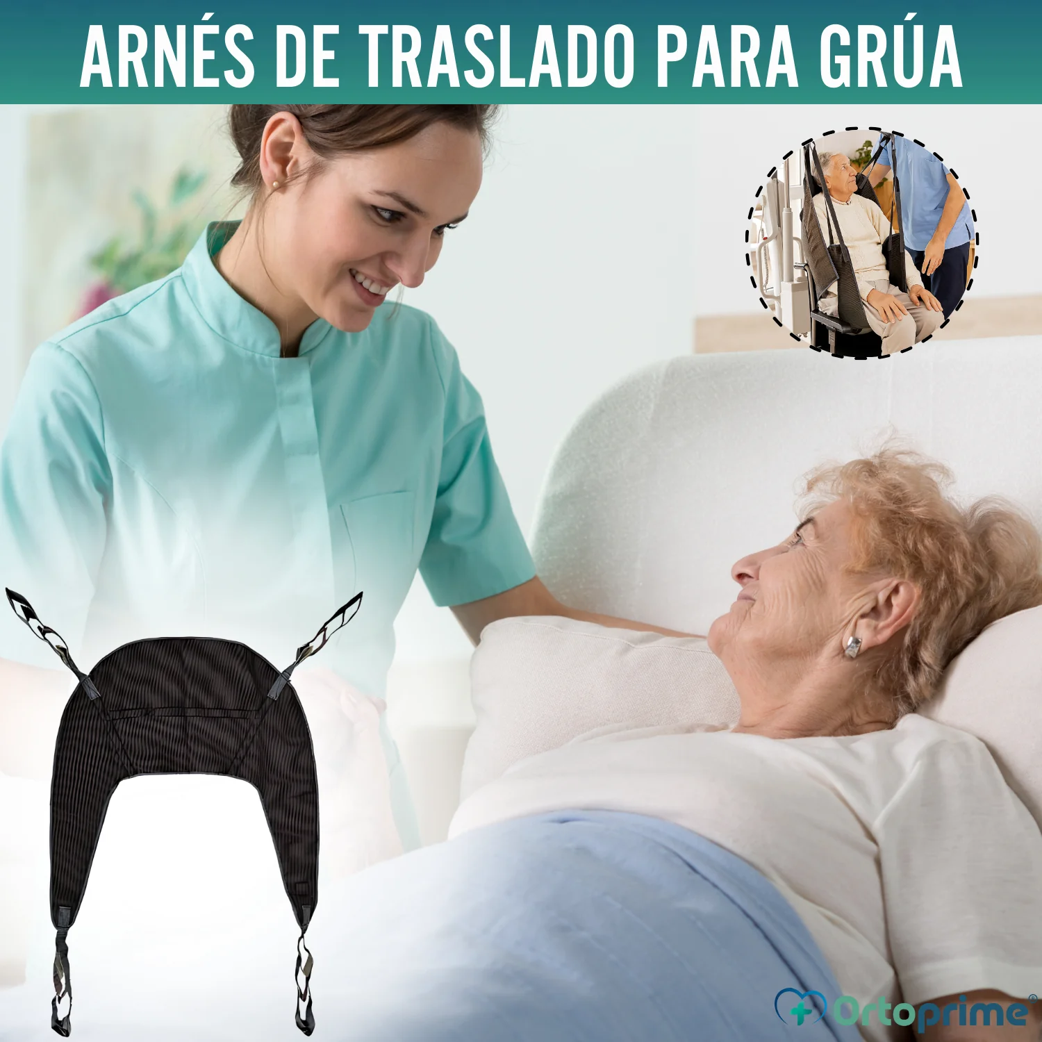 Arnés para Grúa de Transferencia | Talla Universal - Image 8