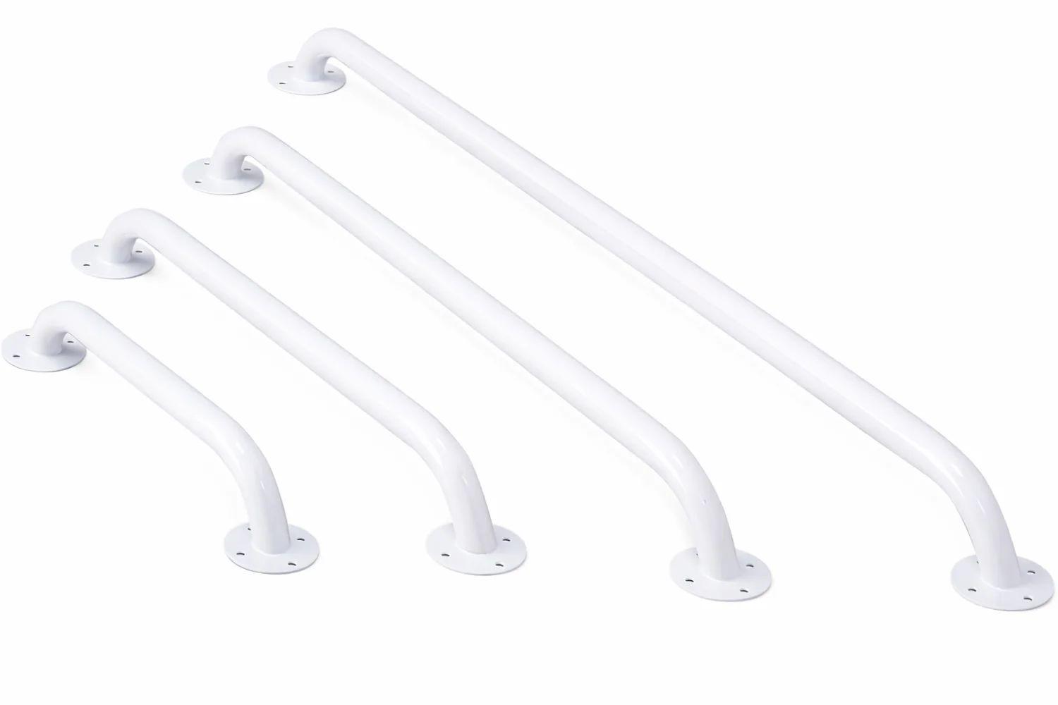 Asideras Blancas en Acero Para Pared | Cuatro Tamaños - Image 5
