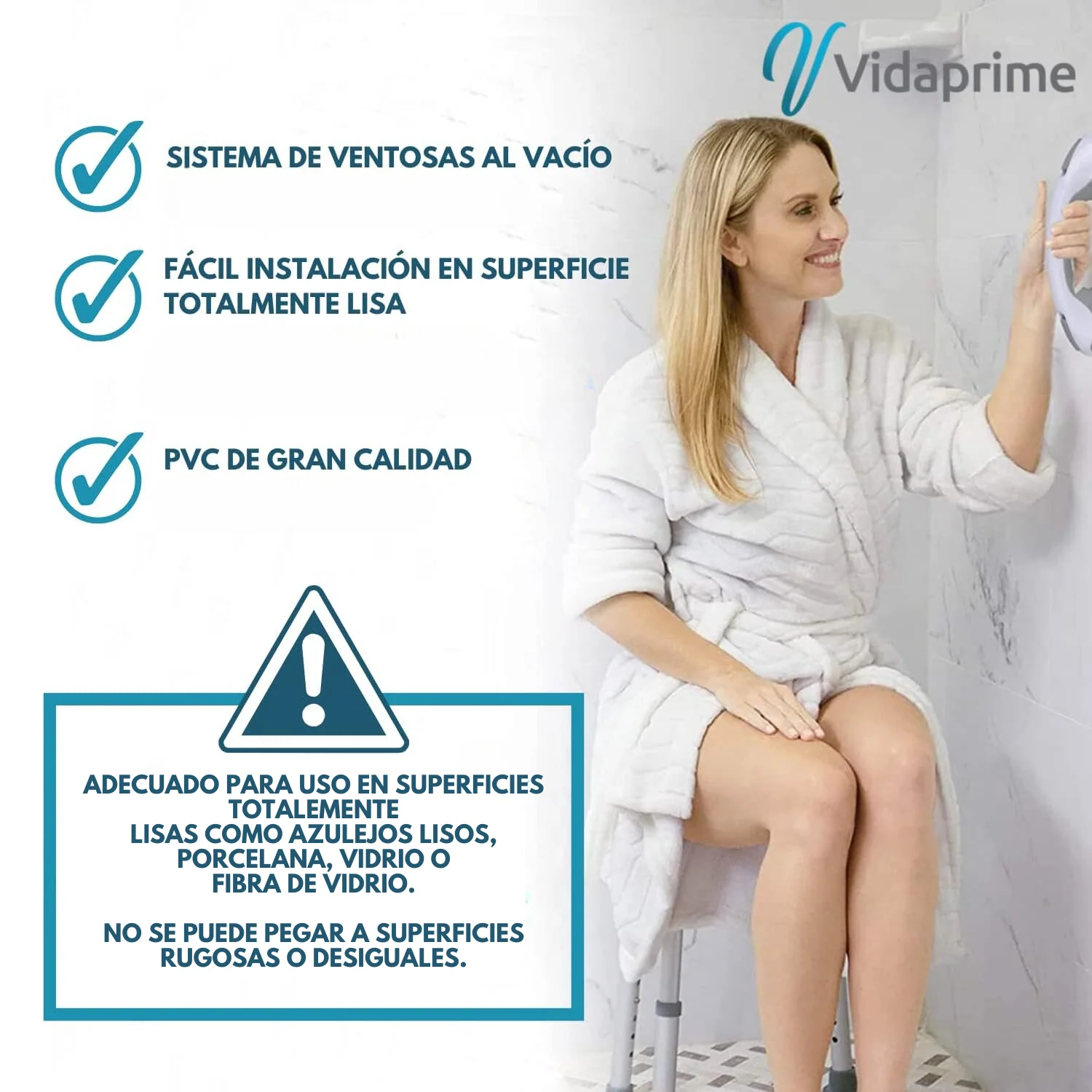 Asidero de Baño con Sujeción Instantánea - Image 7