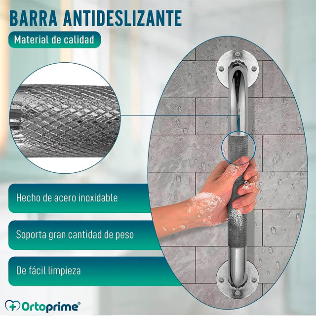 Asidero Ducha de Acero Inoxidable para Baño | 30 cm - Image 7