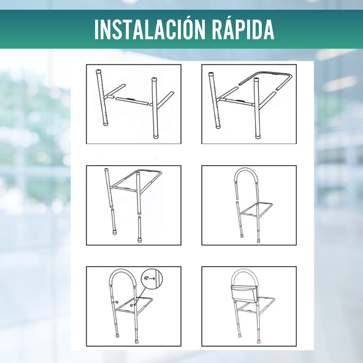 Asidero para Cama Acolchado - Image 9