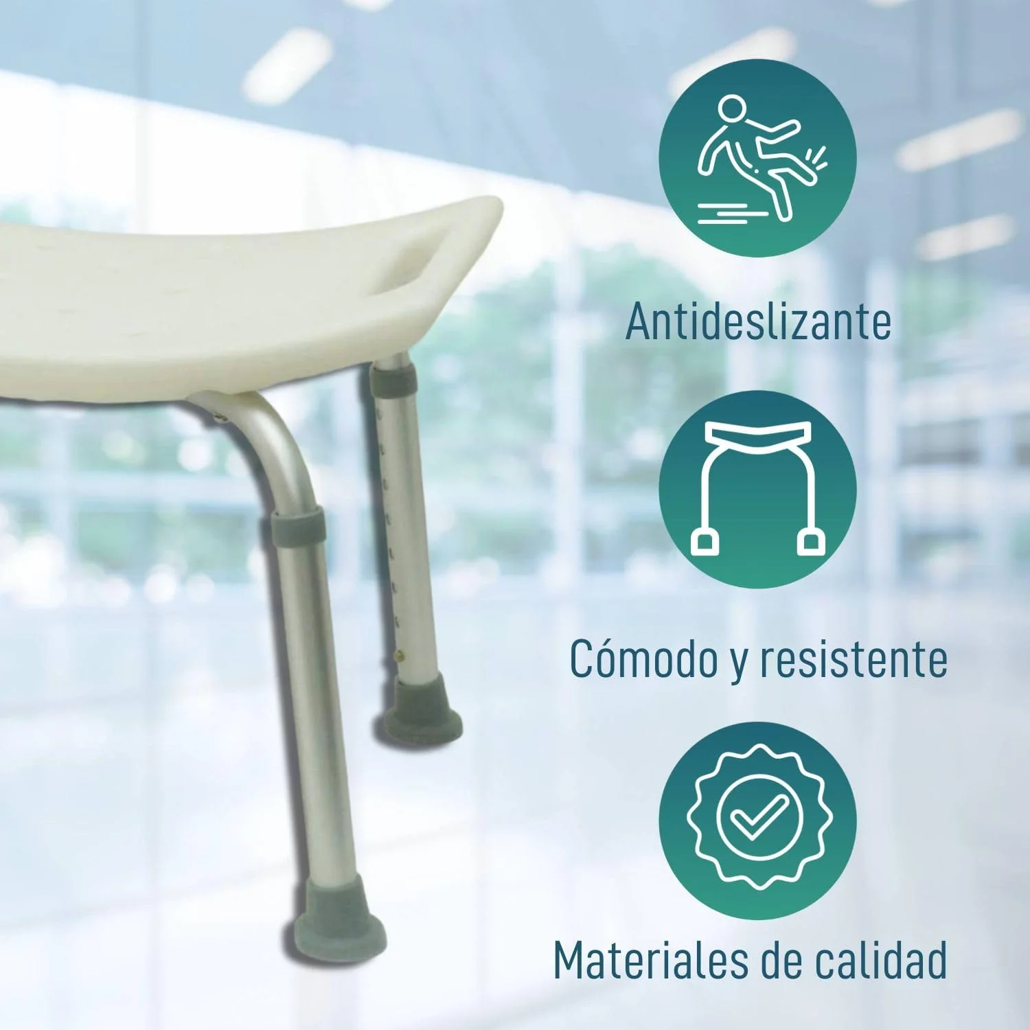 Taburete de Baño Antideslizante - Image 3