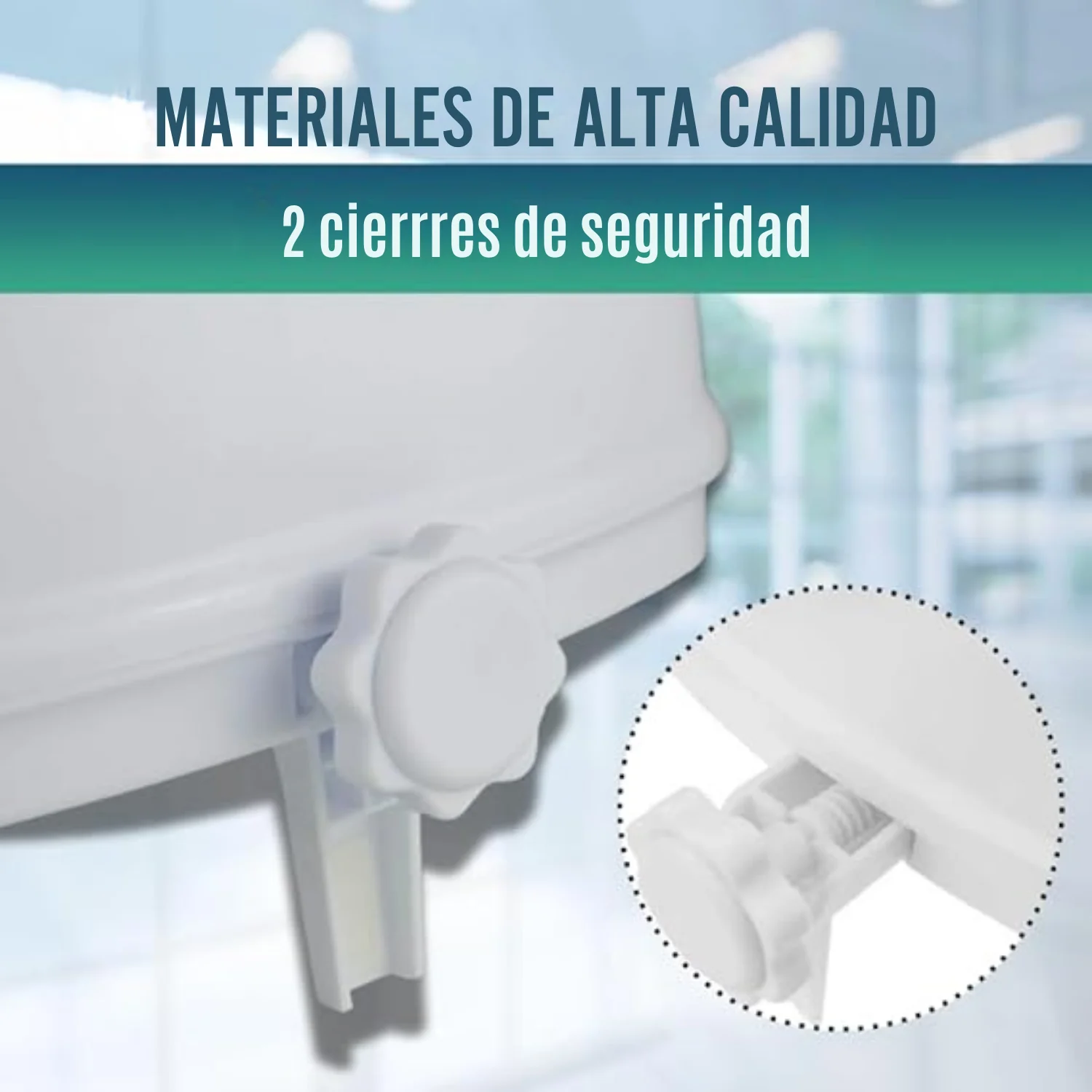 Elevador WC Adultos 15 cm | Alzador wc Universal - Image 9