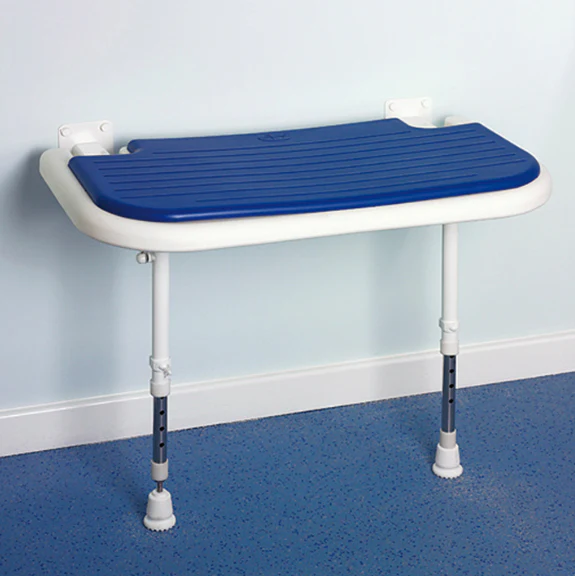 Asiento Extra Grande Abatible de Ducha con Patas