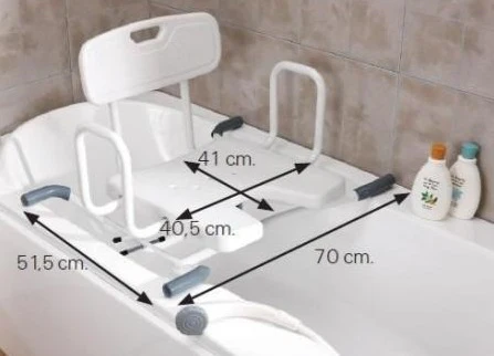 Silla de Bañera con Asiento Giratorio Luxury - Image 5
