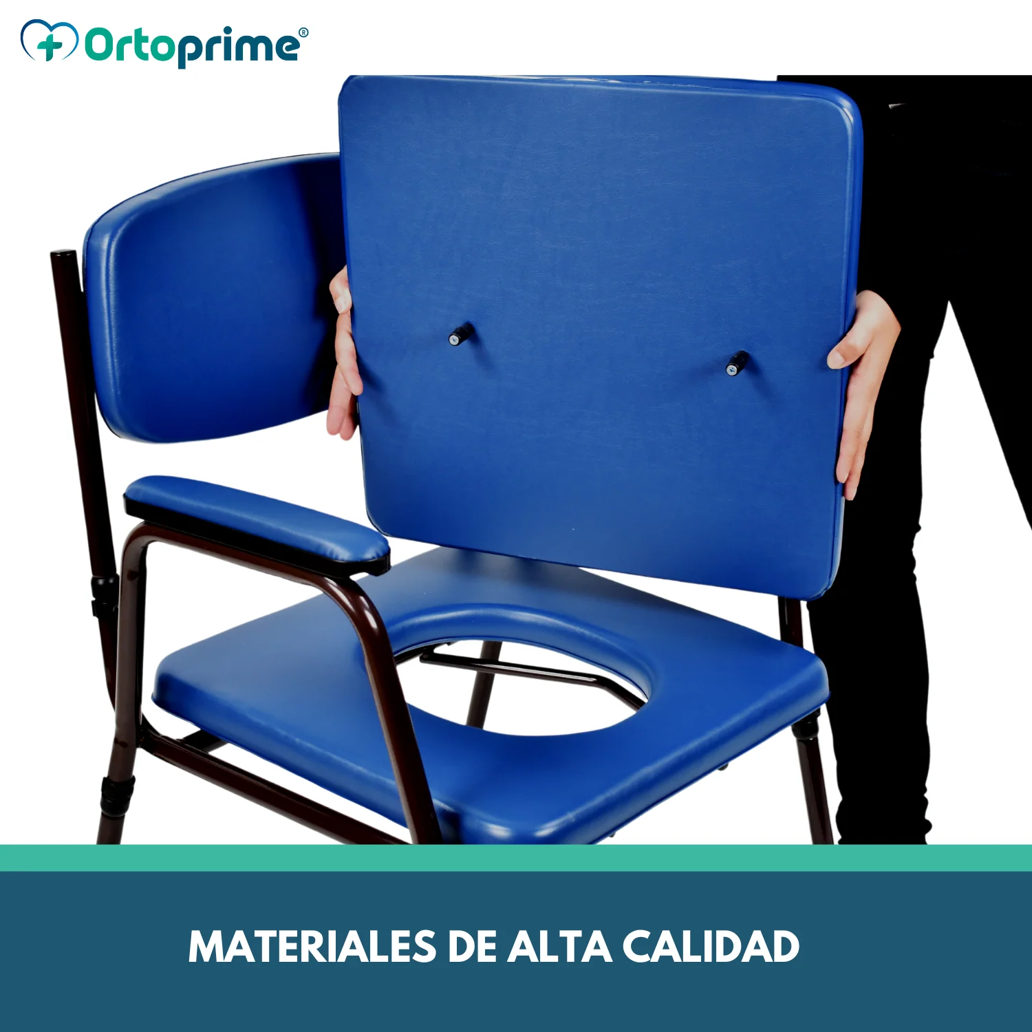 Asiento + Reposabrazos Silla WC Acolchada