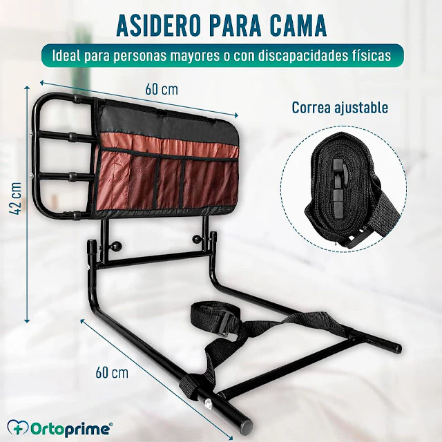 Barandilla Extensible con Sistema Abatible Plegable para Cama - Image 6