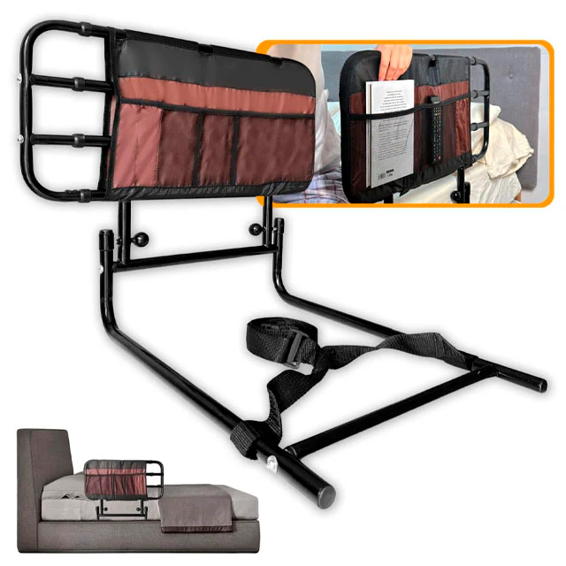 Barandilla Extensible con Sistema Abatible Plegable para Cama - Image 9