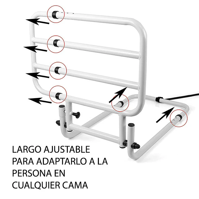 Barra Lateral Anticaída para Cama Adultos | Universal - Image 2