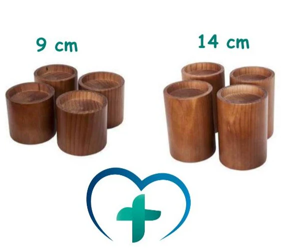 Patas Elevadoras de Madera Para Camas Mesas y Sillones - Image 4