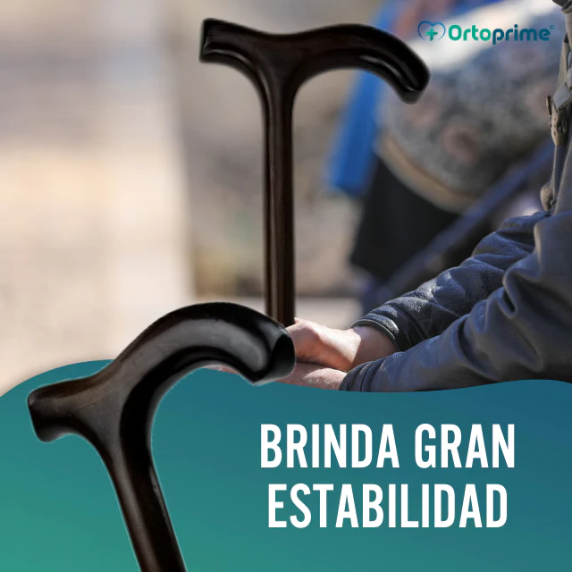 Bastón para Caminar de Madera Tallado | Empuñadura Derby - Image 3