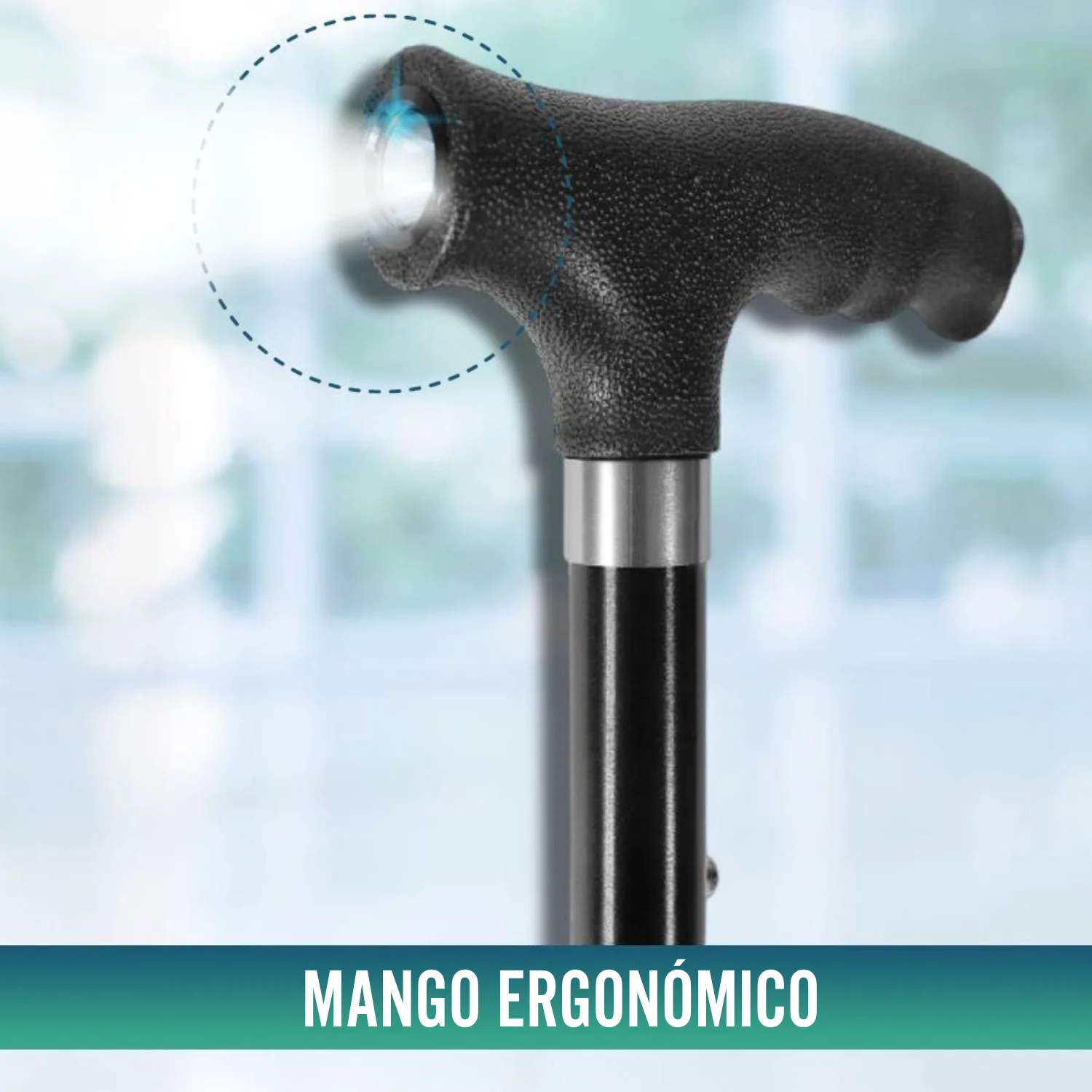 Bastón Plegable para Mayores Extensible con Luz LED - Image 8