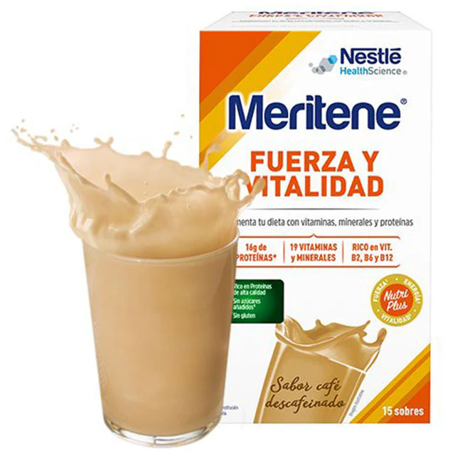 Meritene Batido Multivitamínico de 4 Sabores | 15 Sobres - Image 3