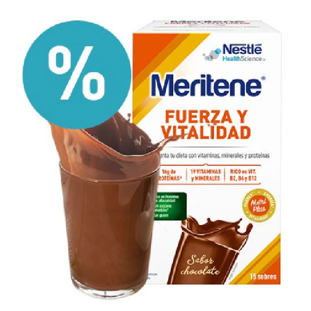 Meritene Batido Multivitamínico de 4 Sabores | 15 Sobres - Image 4