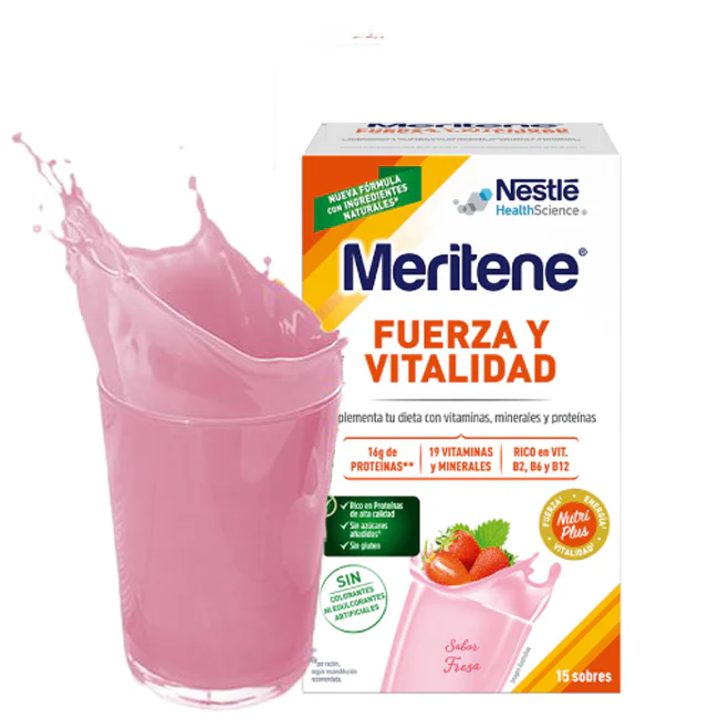 Meritene Batido Multivitamínico de 4 Sabores | 15 Sobres - Image 5