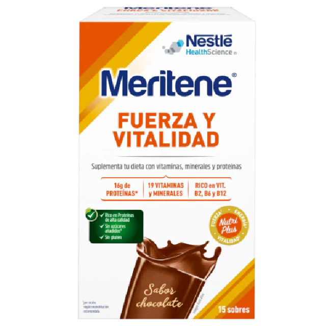 Meritene Batido Multivitamínico de 4 Sabores | 15 Sobres - Image 6