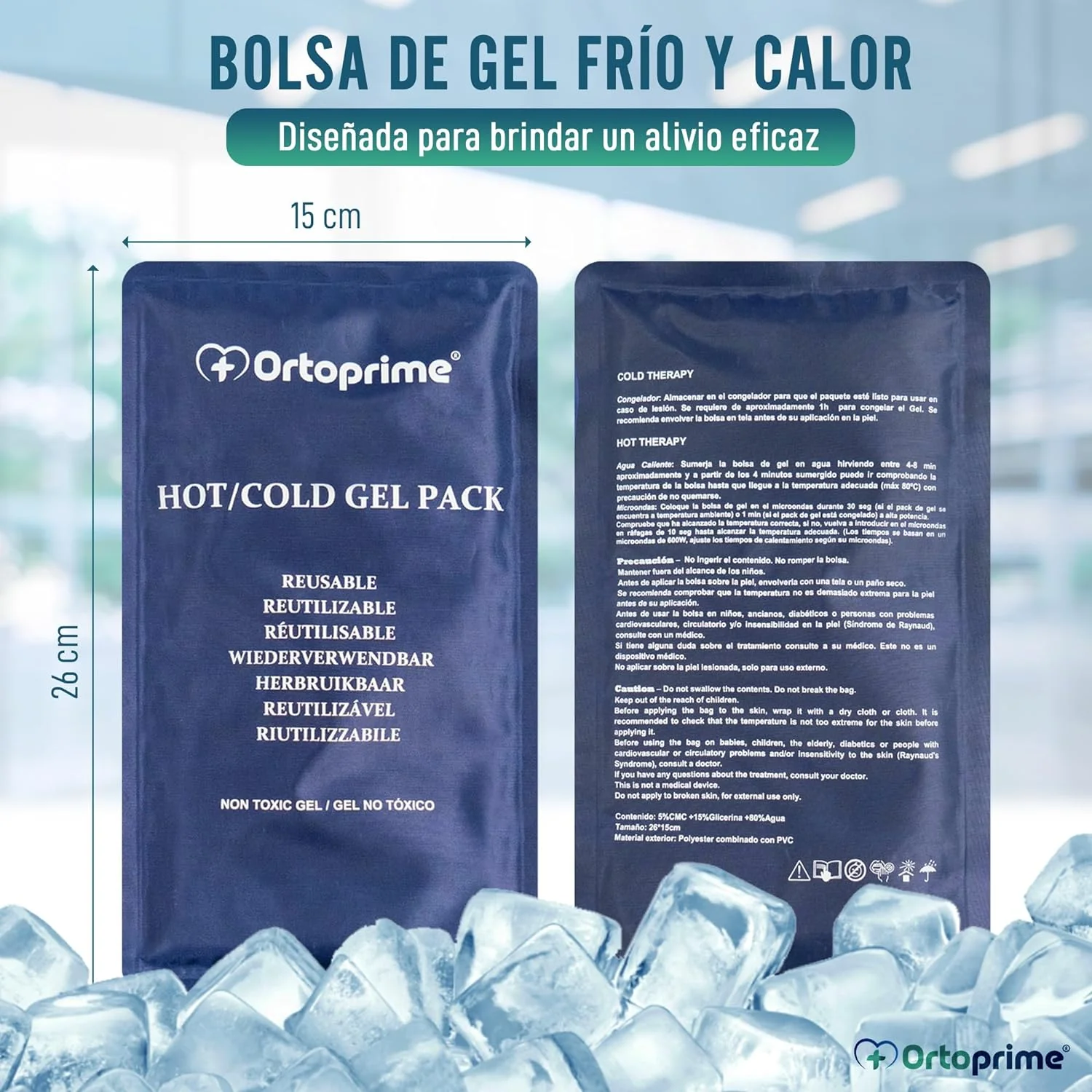 Bolsa Tratamiento Frío y Calor Adaptable al Cuerpo - Image 4