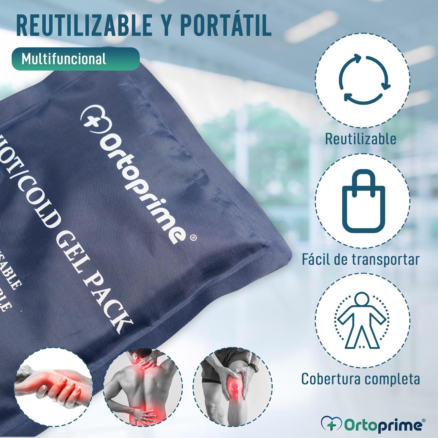 Bolsa Tratamiento Frío y Calor Adaptable al Cuerpo - Image 6